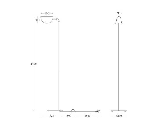 Торшер Maytoni Technical Mollis MOD126FL-01B, изображение 2