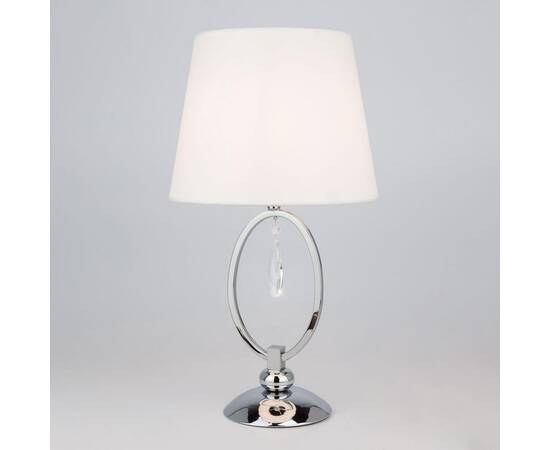 Настольная лампа Eurosvet 01055/1 хром/прозрачный хрусталь Strotskis