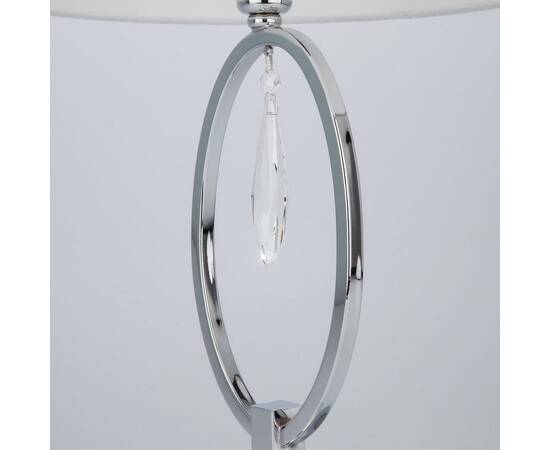 Настольная лампа Eurosvet 01055/1 хром/прозрачный хрусталь Strotskis, изображение 2