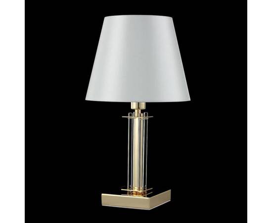 Настольная лампа Crystal Lux Nicolas LG1 Gold/White, изображение 3