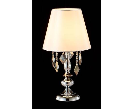 Настольная лампа Crystal Lux Mercedes LG1 Chrome/Smoke, изображение 2