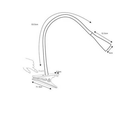 Настольная лампа Lucide Zozy 18256/03/30, изображение 2
