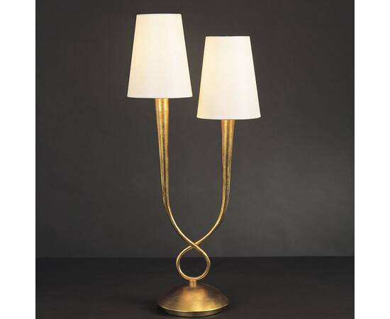 Настольная лампа Mantra Paola Painted Gold 3546, изображение 2