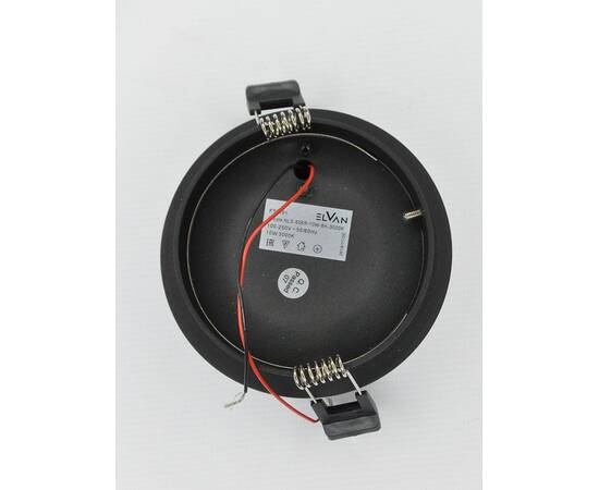 Встраиваемый светильник Elvan VLS-505R-10W-WW-Bk, изображение 7