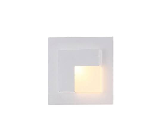 Светильник для подсветки лестниц Elvan VLS-107SQ-3W- WW-Wh