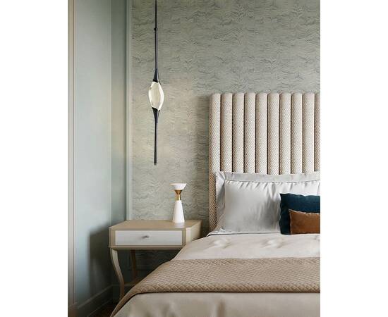 Подвесной светильник DeLight Collection Pezzo OM82111-1 pearl black, изображение 2