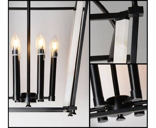 Подвесная люстра DeLight Collection BRCH9123BK, изображение 3