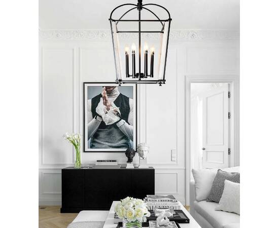 Подвесная люстра DeLight Collection BRCH9123BK, изображение 4