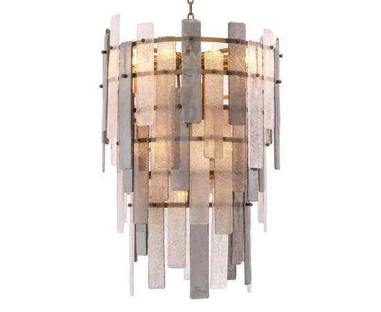 Подвесная люстра DeLight Collection Greyson KG1581P-10 brass