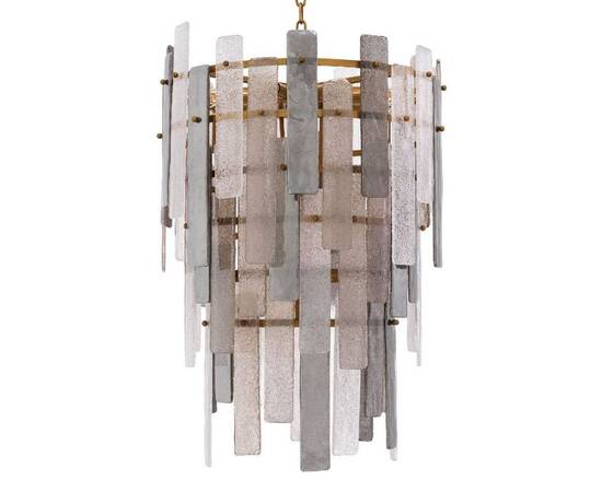 Подвесная люстра DeLight Collection Greyson KG1581P-10 brass, изображение 2