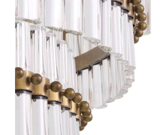 Подвесная люстра DeLight Collection Scottsdale KR1568P-9 bronze, изображение 2