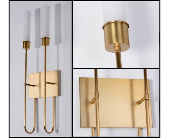 Бра DeLight Collection Wall lamp BRWL7035 antique brass, изображение 2