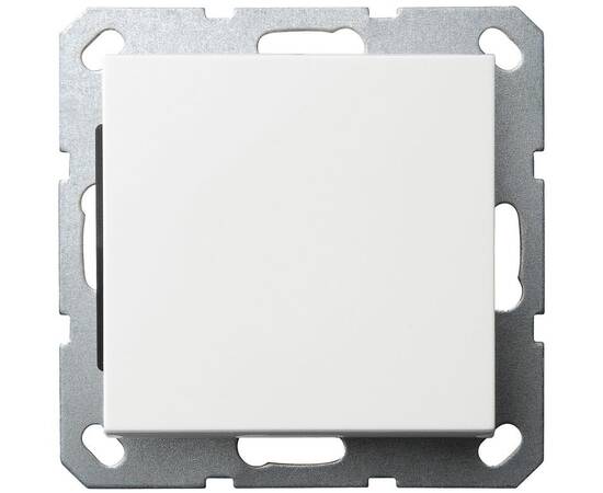 Звонковый механизм Jasmart в комплекте с накладкой 10A 250V белый глянцевый G3010W