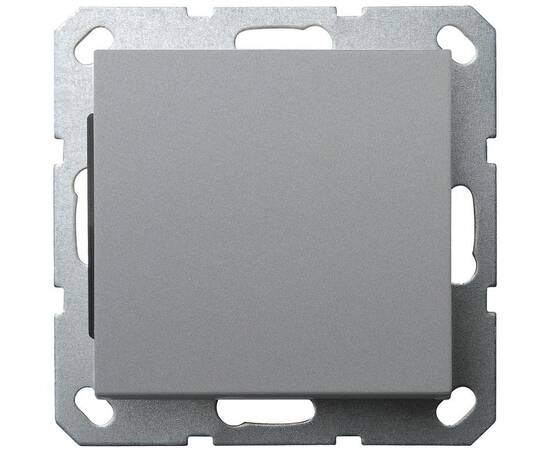 Звонковый механизм Jasmart в комплекте с накладкой 10A 250V цвет алюминий G3010S