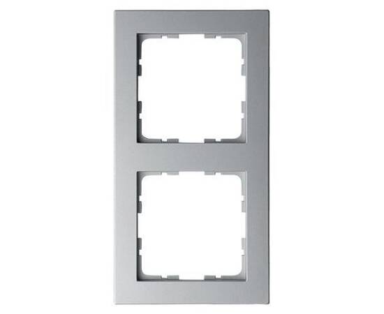 Рамка Jasmart G-Classic 2-постовая цвет алюминий поликарбонат G1002S