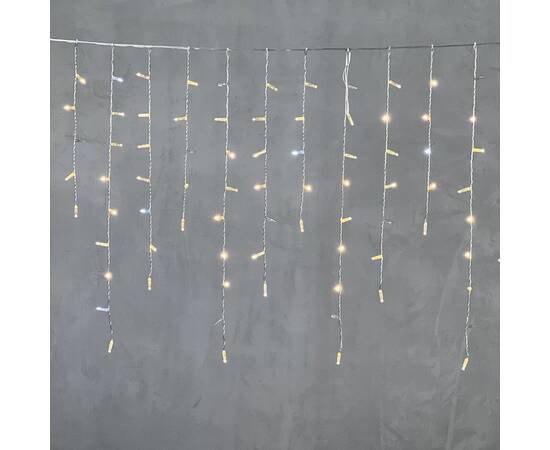 Гирлянда Бахрома с колпачком Laitcom (LTC) PIL180BLWCAP-10-2WW