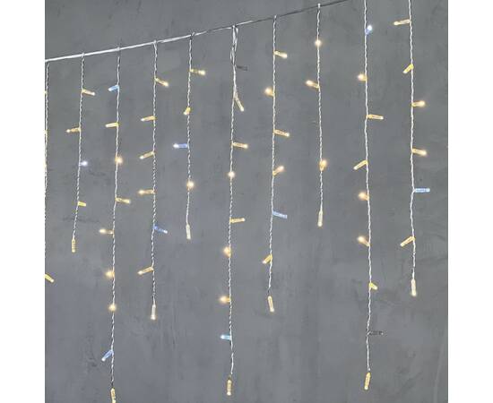 Гирлянда Бахрома с колпачком Laitcom (LTC) PIL180BLWCAP-10-2WW, изображение 2