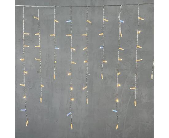 Гирлянда Бахрома с колпачком Laitcom (LTC) PIL180BLWCAP-10-2WW, изображение 3