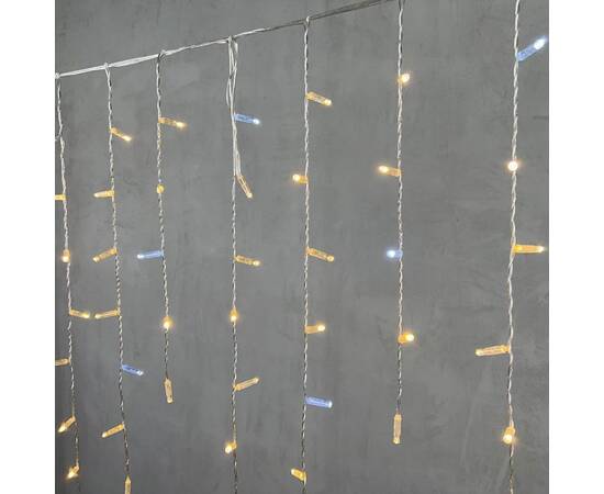 Гирлянда Бахрома с колпачком Laitcom (LTC) PIL180BLWCAP-10-2WW, изображение 4