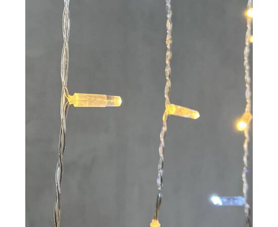 Гирлянда Бахрома с колпачком Laitcom (LTC) PIL180BLWCAP-10-2WW, изображение 5