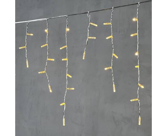 Гирлянда Бахрома с колпачком Laitcom (LTC) PIL120CAP-10-2WW, изображение 2