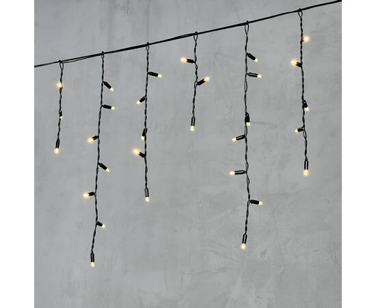 Гирлянда Бахрома с колпачком Laitcom (LTC) PIL120CAP-11-2WW, изображение 2