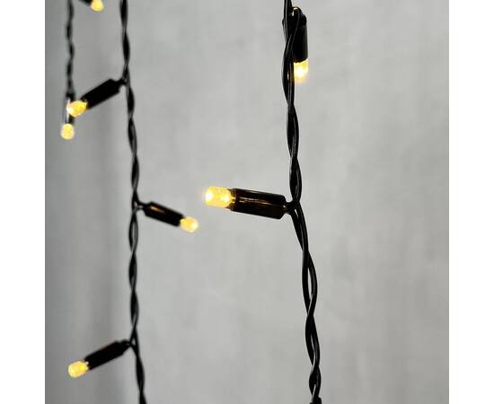 Гирлянда Бахрома с колпачком Laitcom (LTC) PIL120CAP-11-2WW, изображение 5