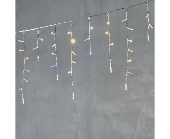 Гирлянда Бахрома с колпачком Laitcom (LTC) PIL120BLWCAP-10-2WW, изображение 2