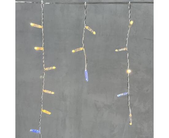 Гирлянда Бахрома с колпачком Laitcom (LTC) PIL120BLWCAP-10-2WW, изображение 4