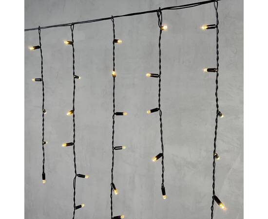 Гирлянда Бахрома с колпачком Laitcom (LTC) PIL180CAP-11-2WW, изображение 4