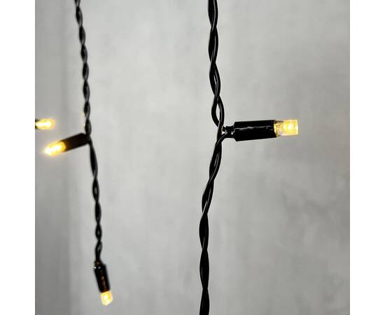 Гирлянда Бахрома с колпачком Laitcom (LTC) PIL180CAP-11-2WW, изображение 5