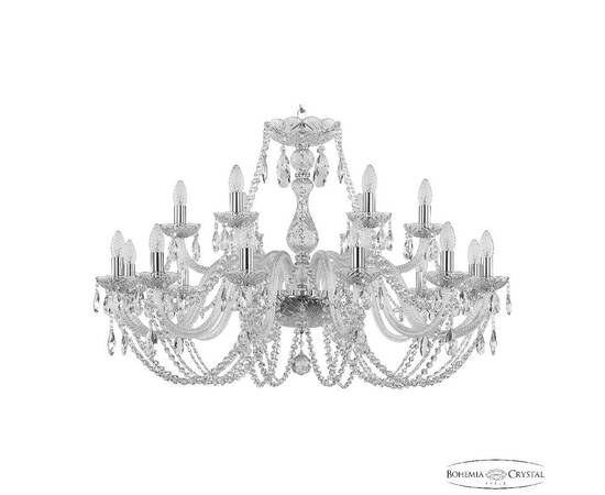 Подвесная люстра Bohemia Ivele Crystal 101/12+6/360 Ni