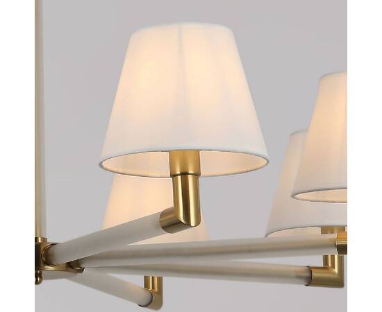 Люстра на штанге Illumico IL0501-8P-79 BRASS, изображение 2