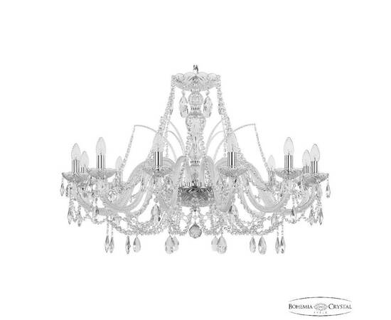 Подвесная люстра Bohemia Ivele Crystal 105/12/360 Ni