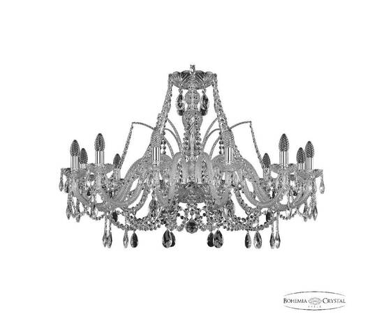 Подвесная люстра Bohemia Ivele Crystal 105/12/360 Ni, изображение 2