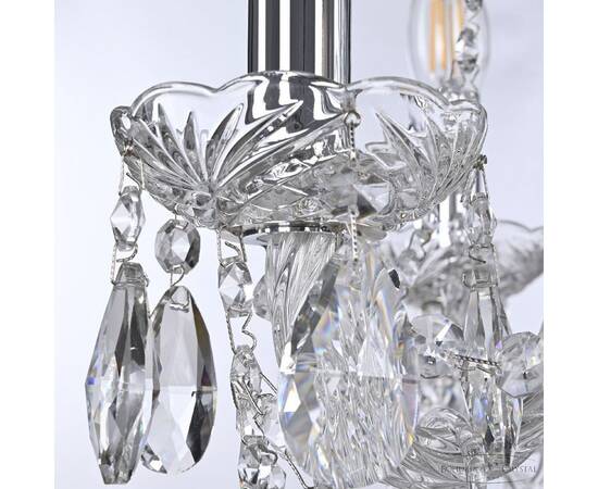 Подвесная люстра Bohemia Ivele Crystal 105/5/141 Ni, изображение 3