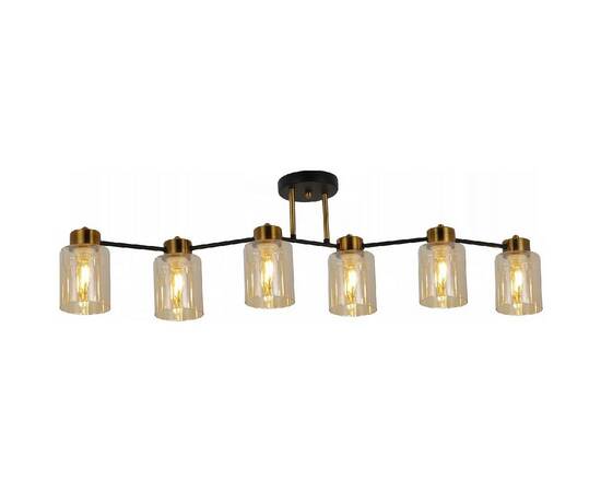 Потолочная люстра Illumico IL6111-6COU-79 BK GD Qui