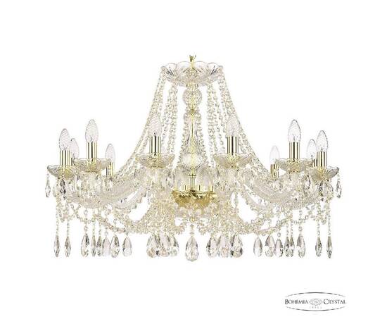 Подвесная люстра Bohemia Ivele Crystal 107/12/300 G