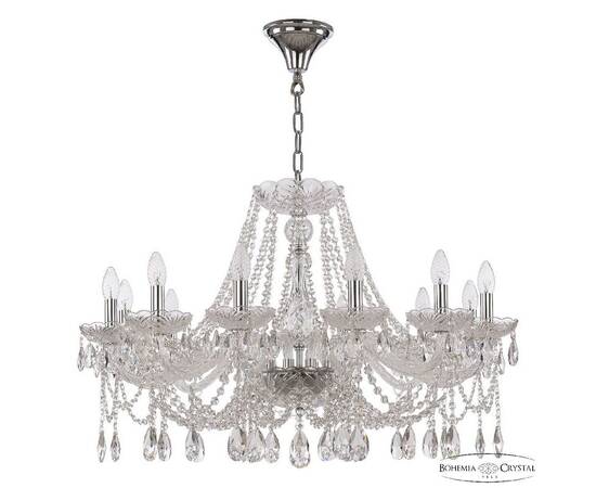 Подвесная люстра Bohemia Ivele Crystal 107/12/300 Ni