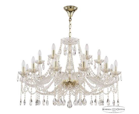 Подвесная люстра Bohemia Ivele Crystal 107/12+6/360 G