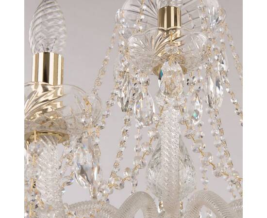 Подвесная люстра Bohemia Ivele Crystal 107/12+6/360 G, изображение 5