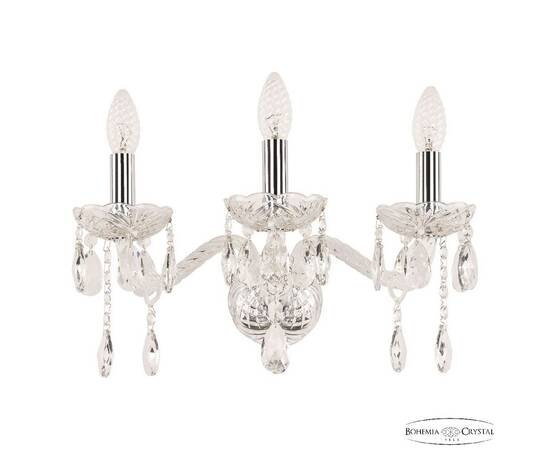Бра Bohemia Ivele Crystal 107B/3/165 Ni