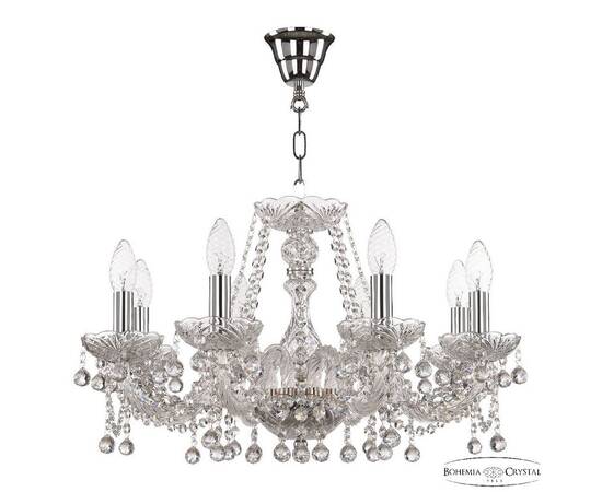 Подвесная люстра Bohemia Ivele Crystal 108/8/195 Ni