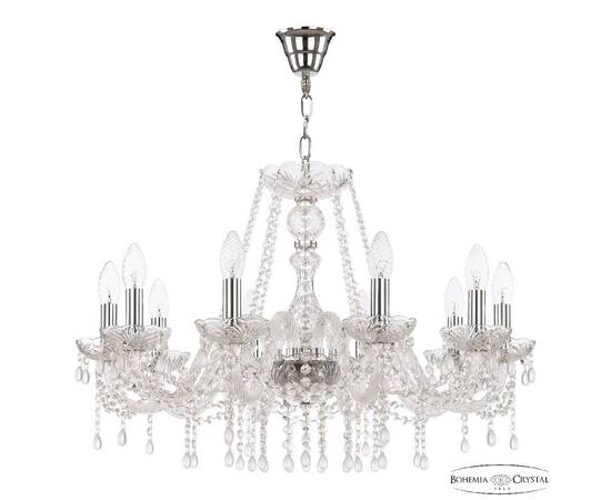 Подвесная люстра Bohemia Ivele Crystal 112/10/240 Ni V0300