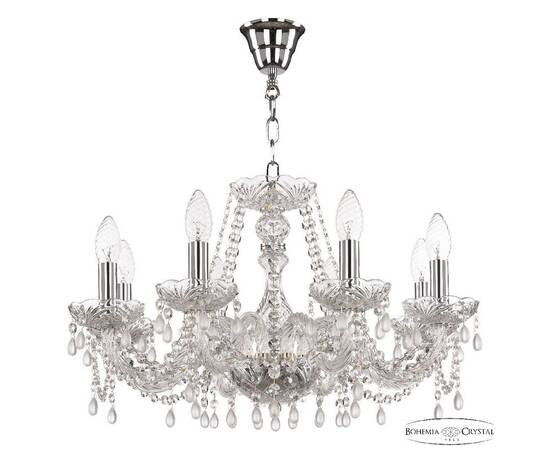 Подвесная люстра Bohemia Ivele Crystal 112/8/195 Ni V0300