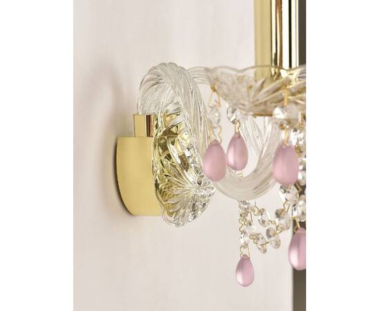 Бра Bohemia Ivele Crystal 112B/2/141 G V7010, изображение 2