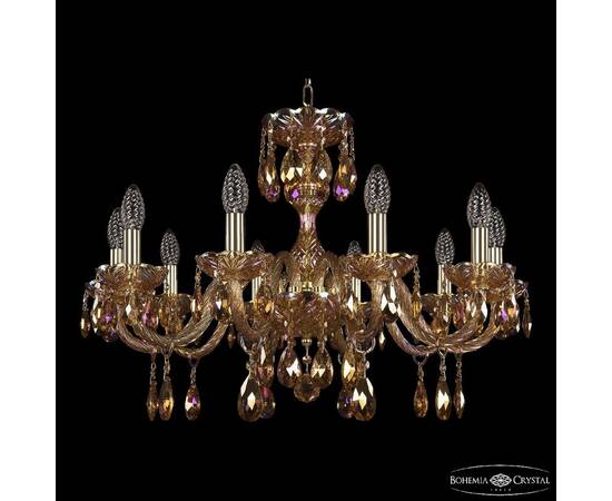 Подвесная люстра Bohemia Ivele Crystal 117/10/240 G M777, изображение 2
