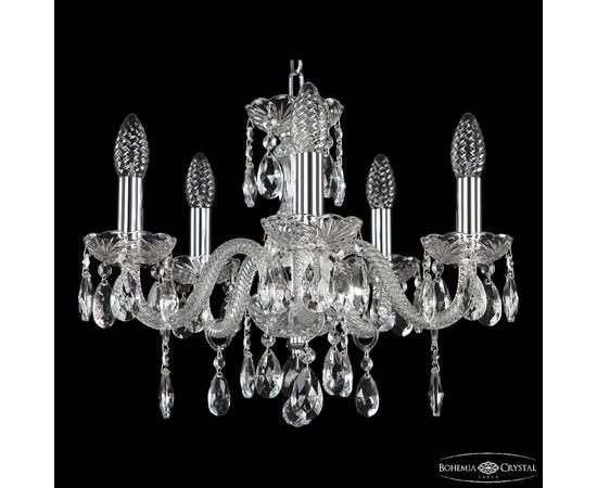 Подвесная люстра Bohemia Ivele Crystal 117/5/141 Ni, изображение 2