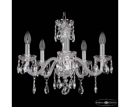 Подвесная люстра Bohemia Ivele Crystal 117/5/165 Ni, изображение 2