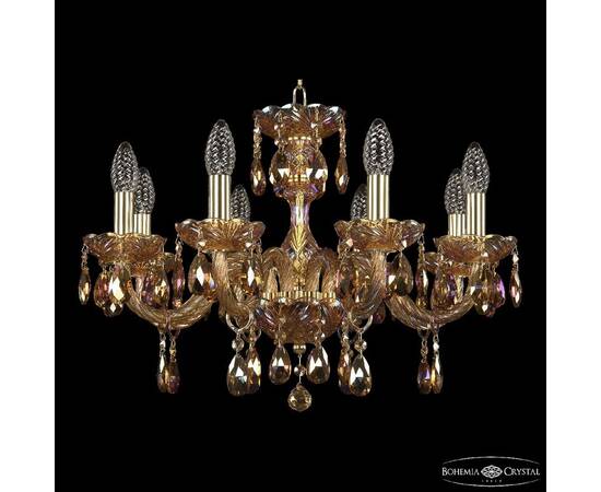 Подвесная люстра Bohemia Ivele Crystal 117/8/195 G M777, изображение 2